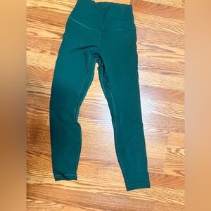 Dark green lululemon align